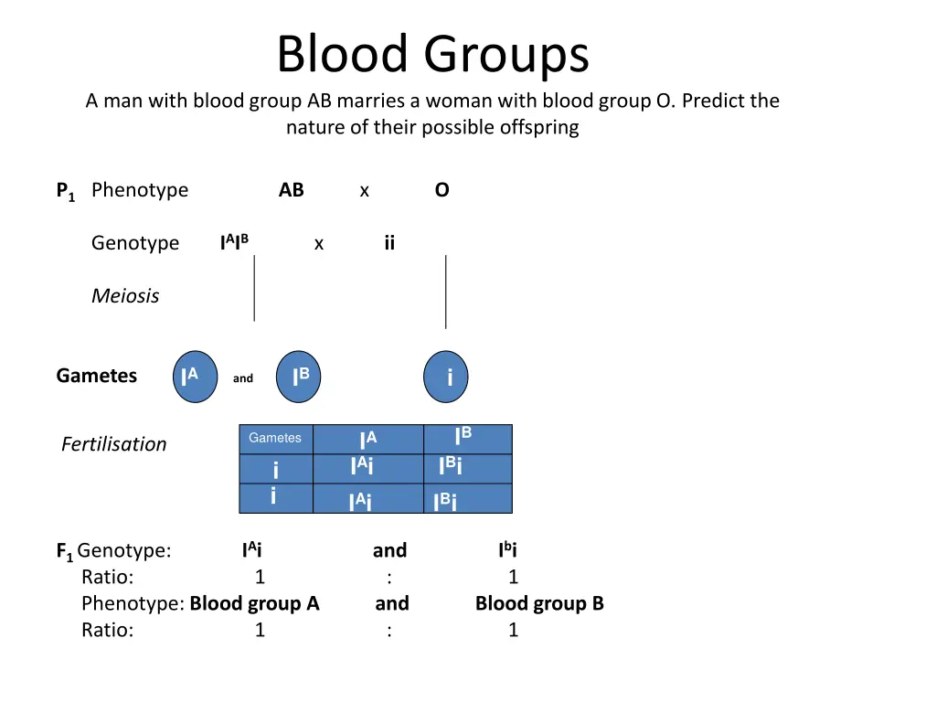 blood groups 1