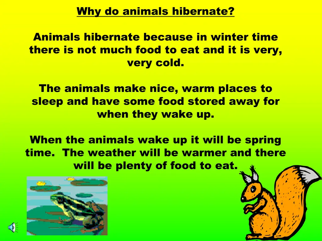 why do animals hibernate