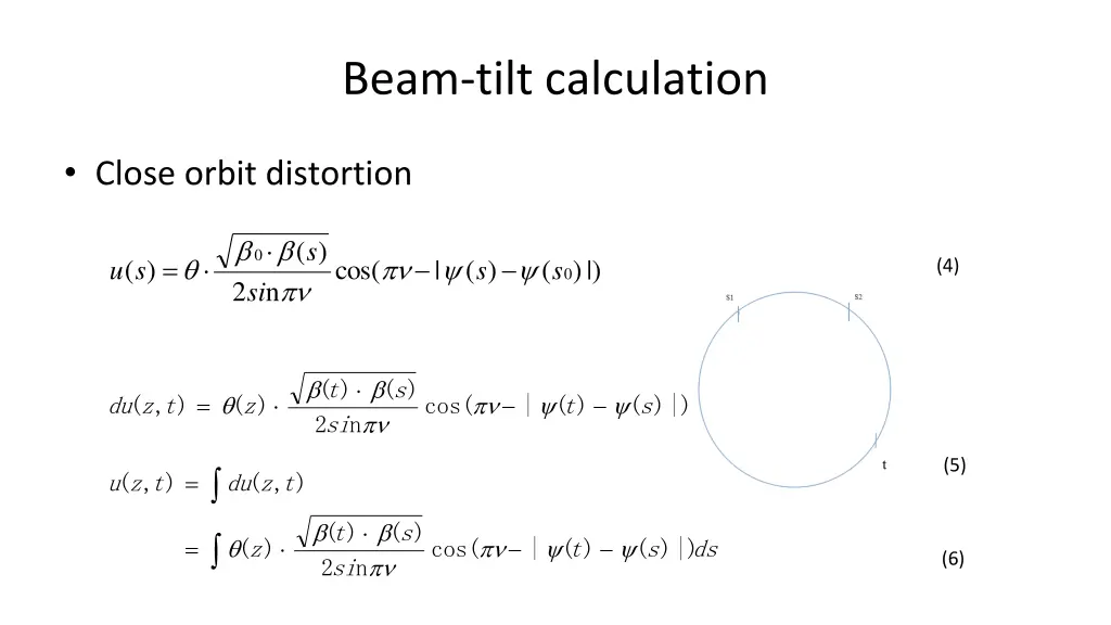 beam tilt calculation 3