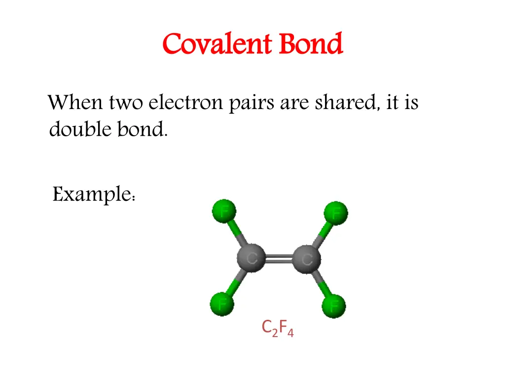 covalent bond