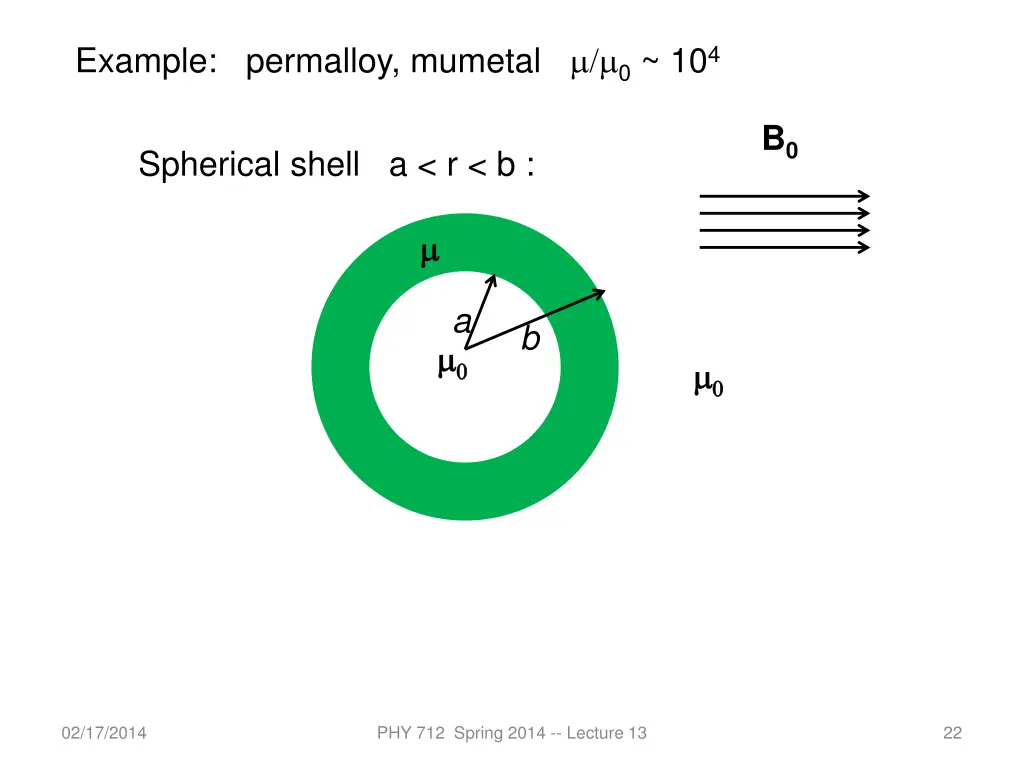 example permalloy mumetal 0 10 4