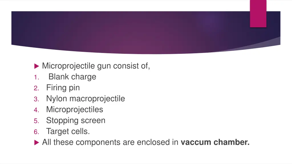 microprojectile gun consist of 1 blank charge