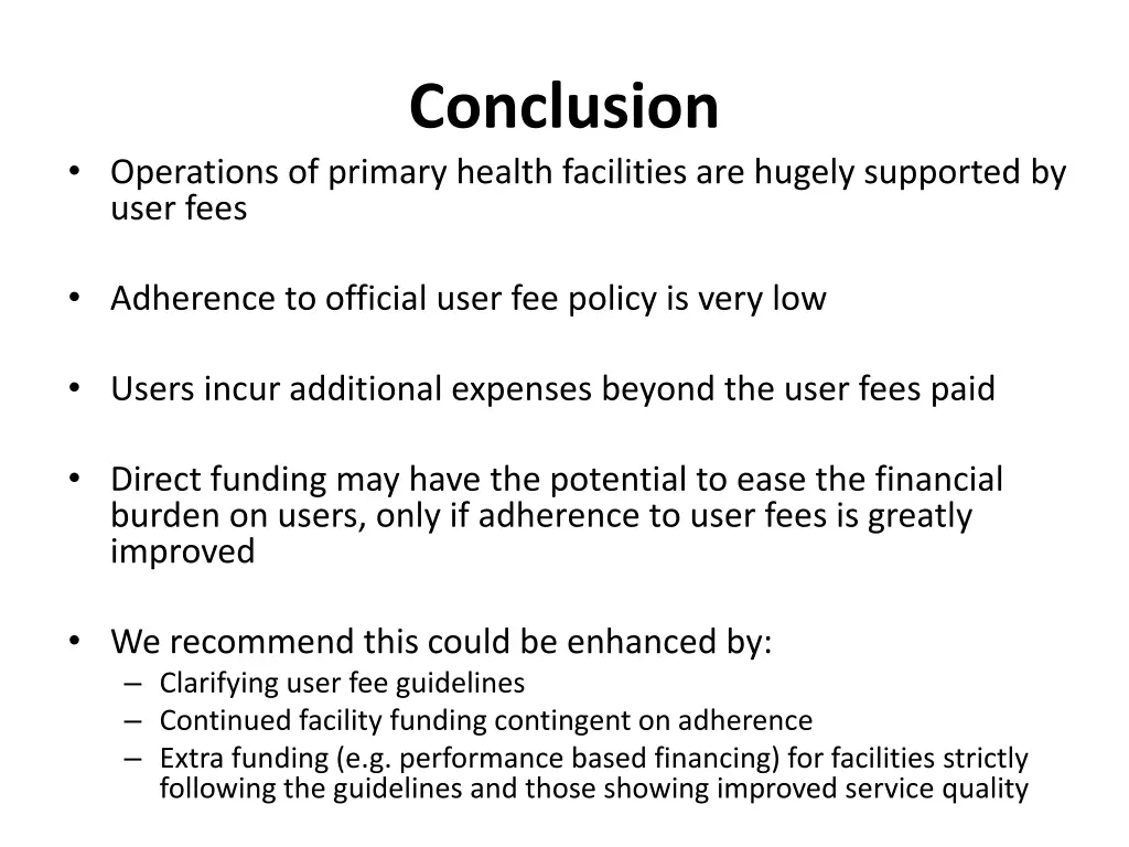 conclusion