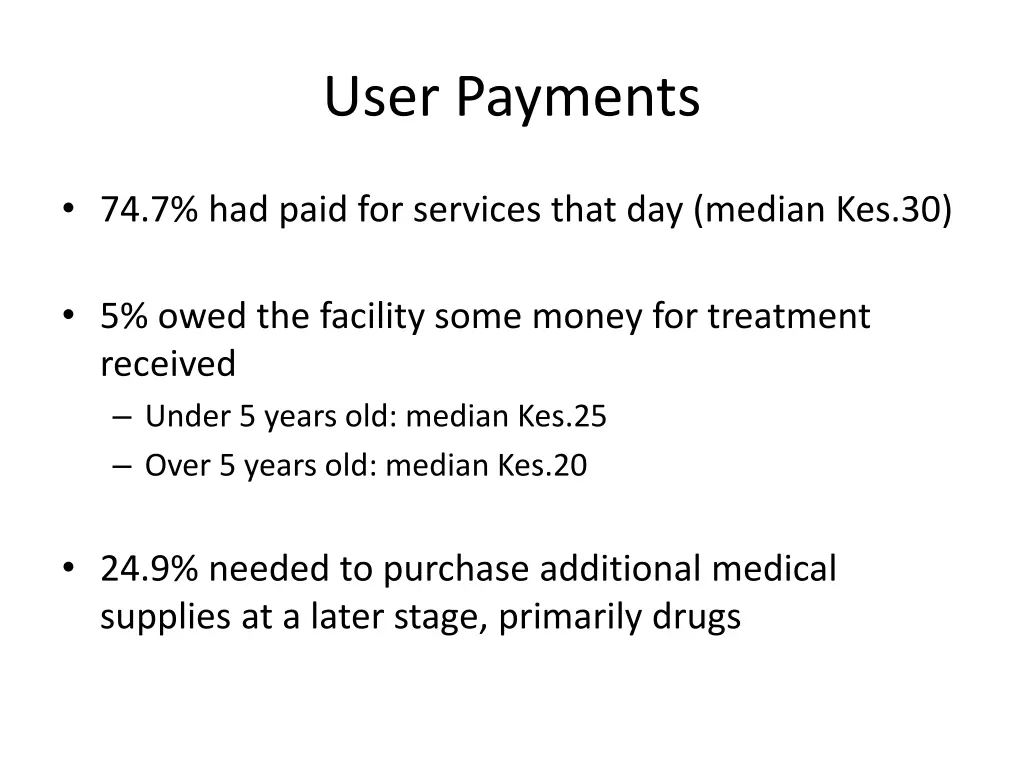 user payments