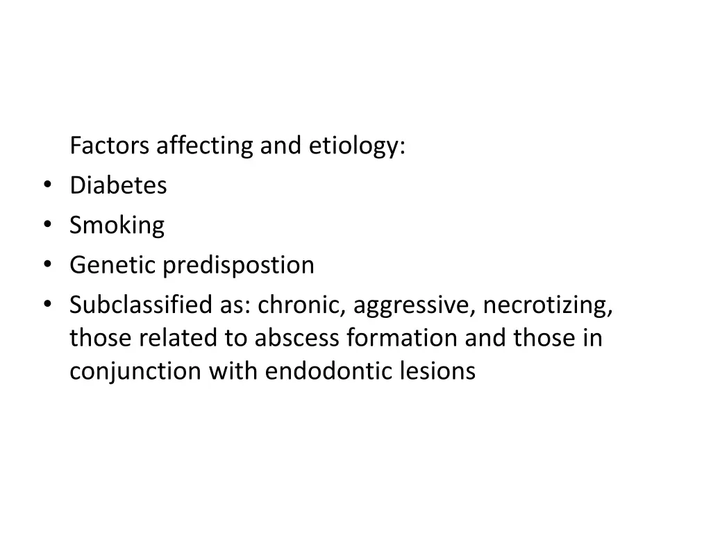 factors affecting and etiology diabetes smoking