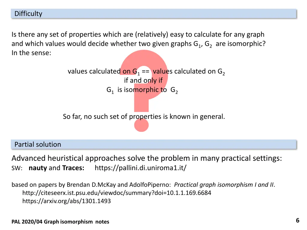 difficulty