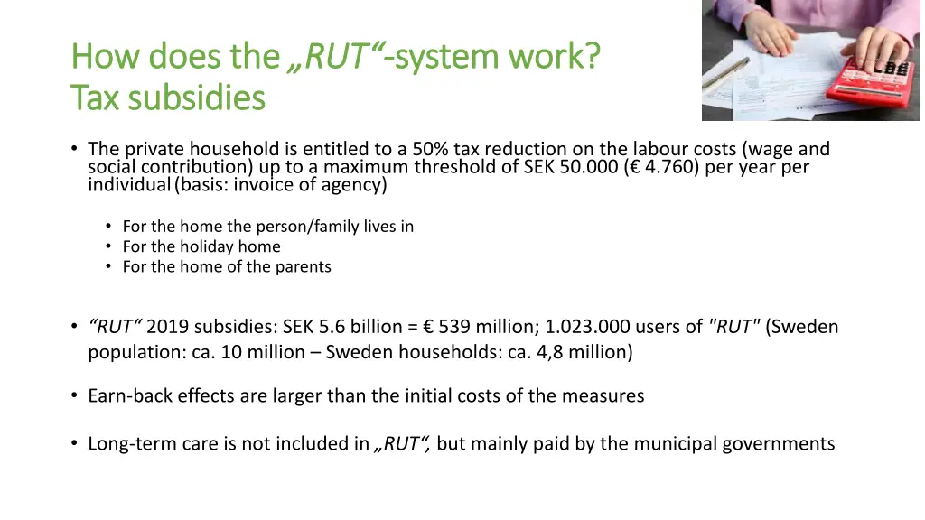 how how does tax tax subsidies subsidies