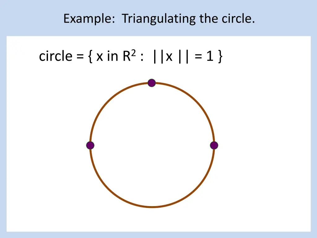 example triangulating the circle 3