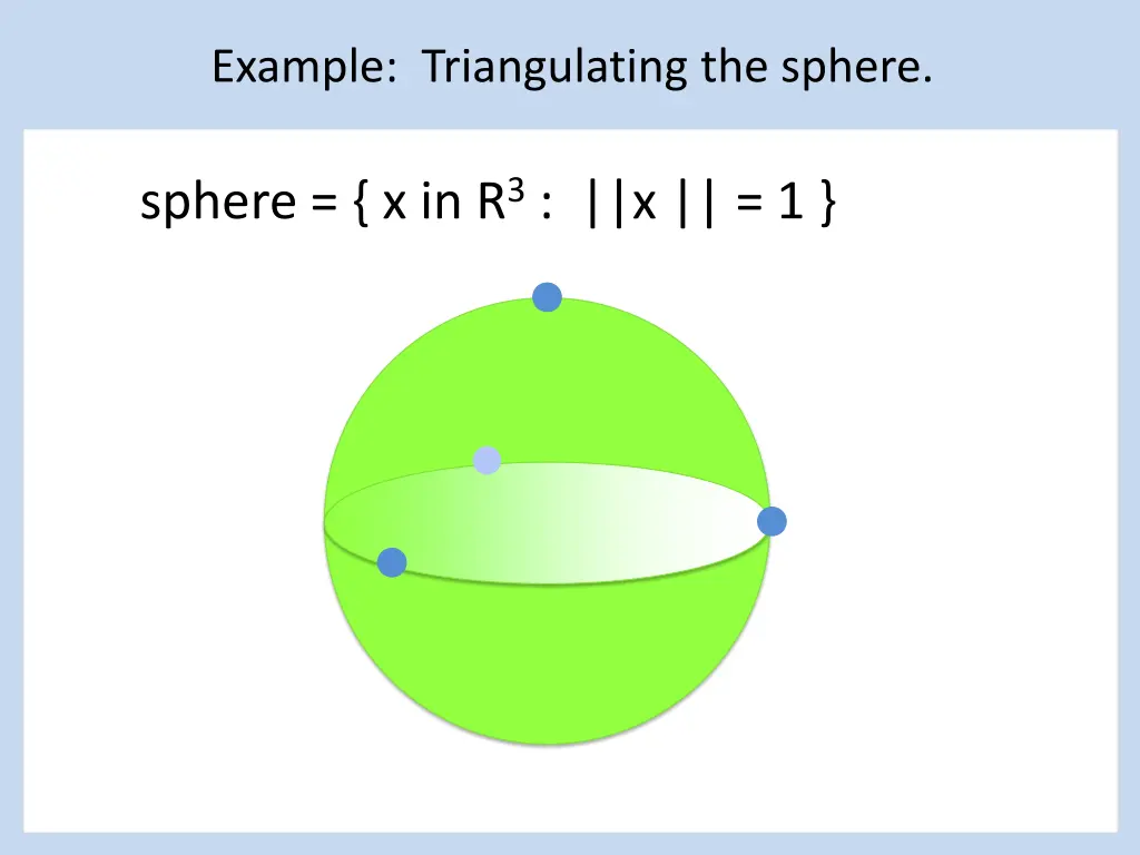 example triangulating the sphere 1