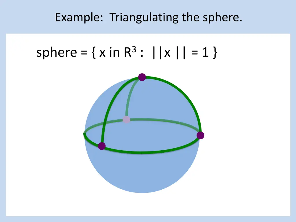 example triangulating the sphere 3