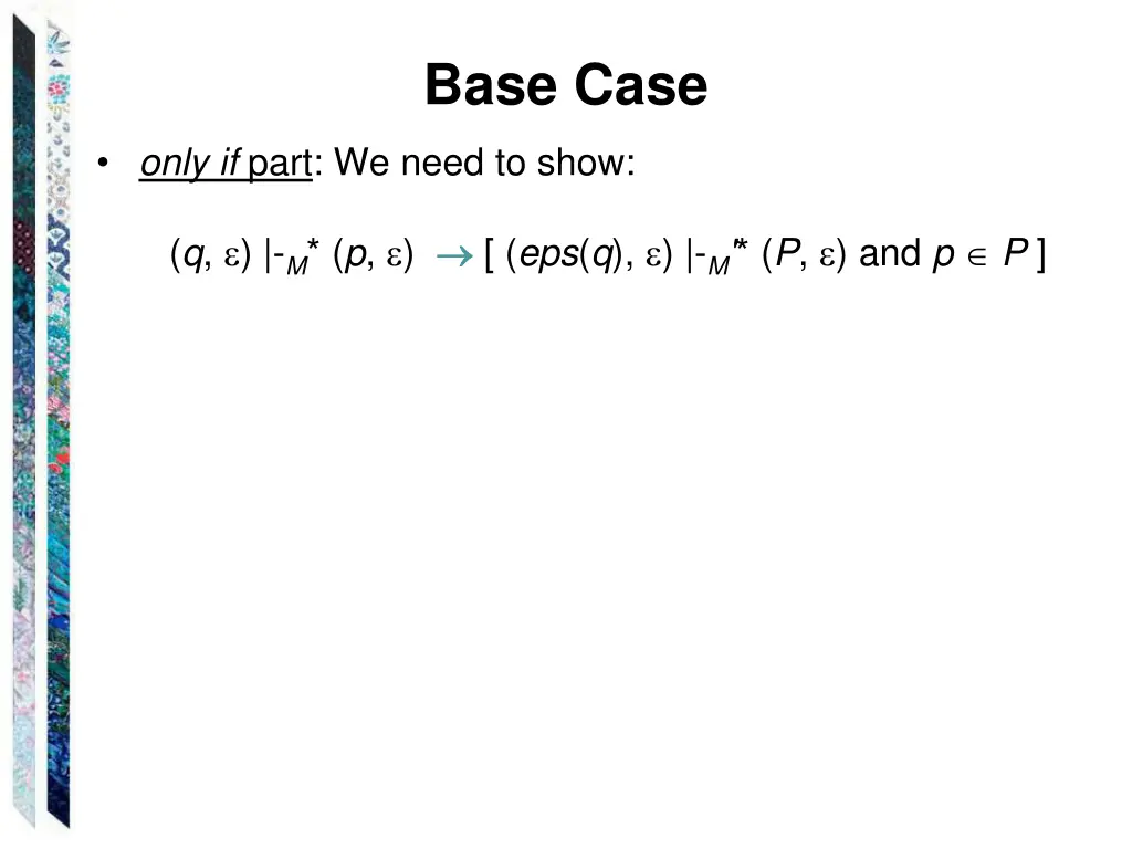base case