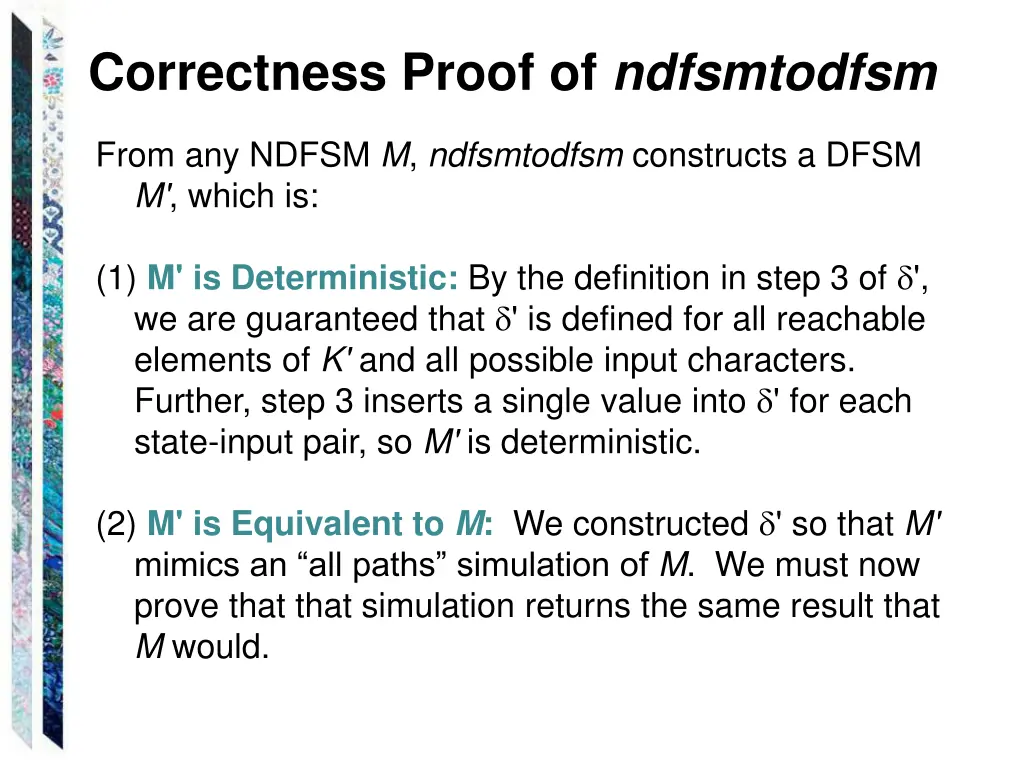 correctness proof of ndfsmtodfsm 1
