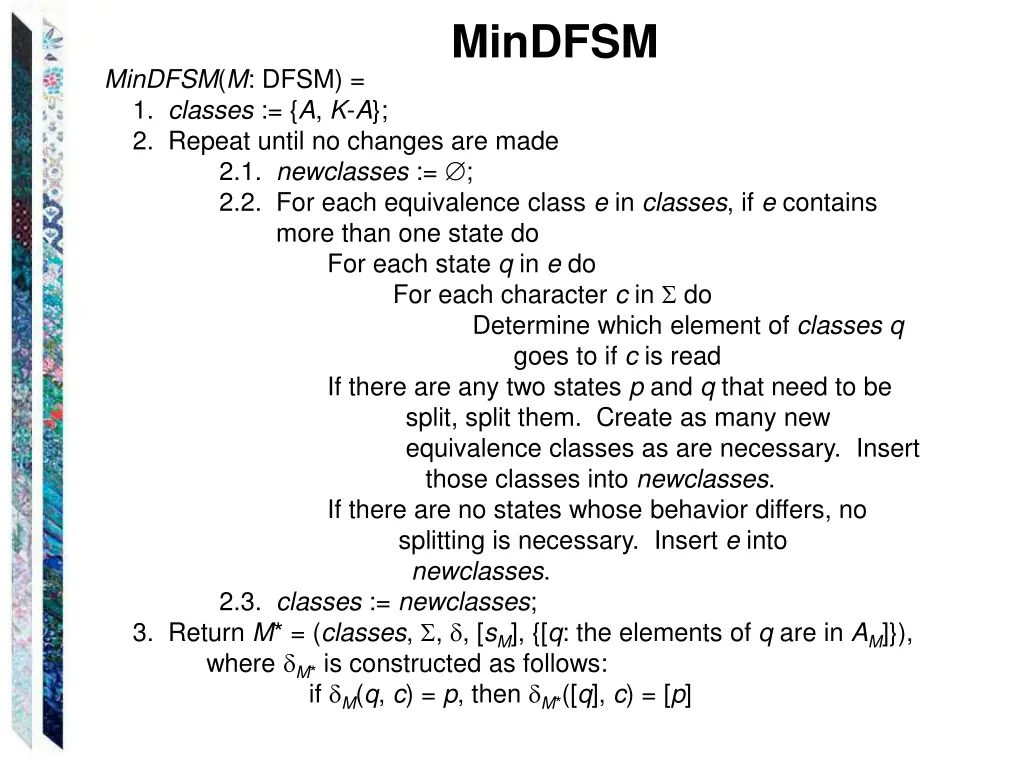 mindfsm