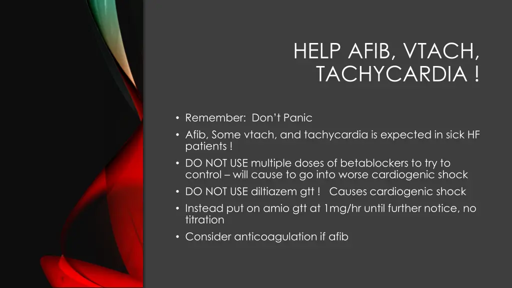 help afib vtach tachycardia