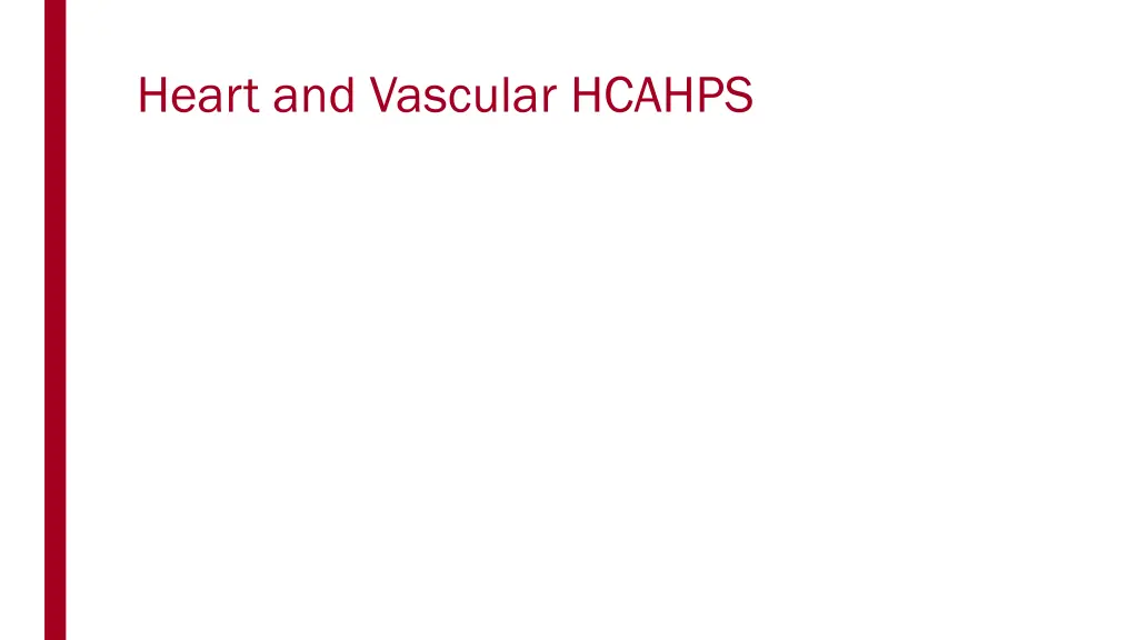 heart and vascular hcahps