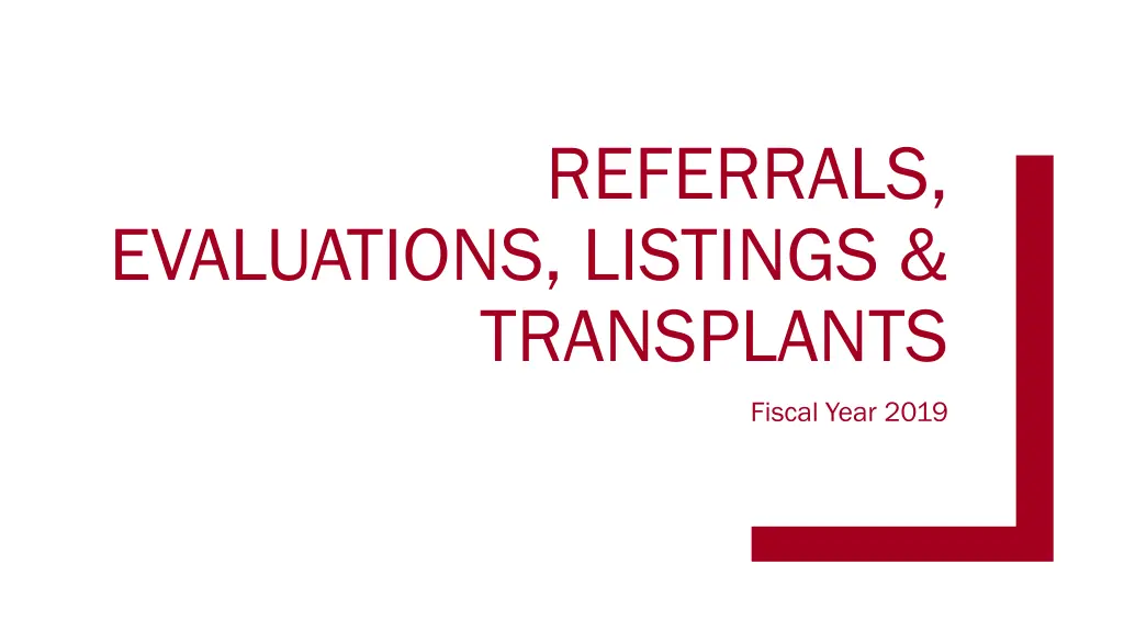 referrals