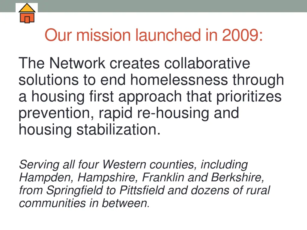 our mission launched in 2009