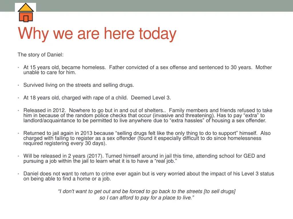 why we are here today 2