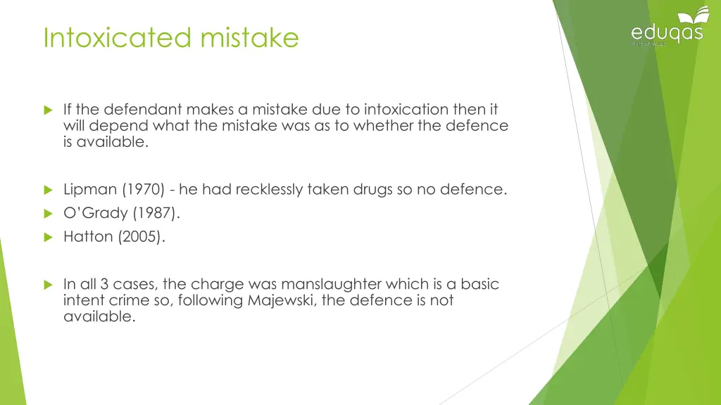 intoxicated mistake