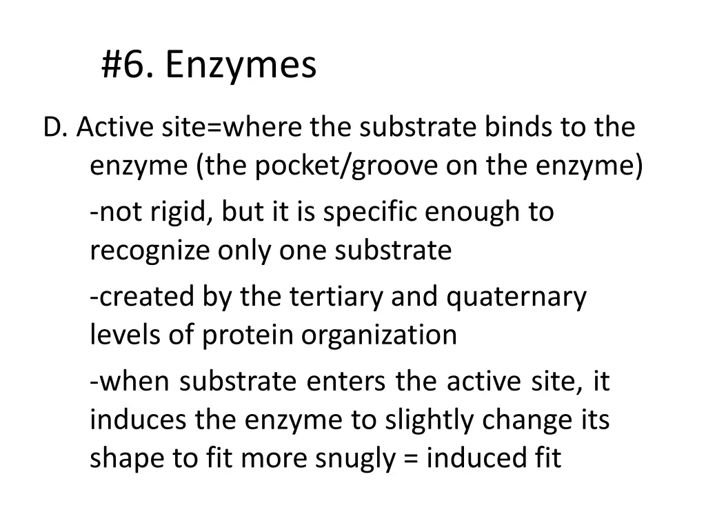 6 enzymes 1