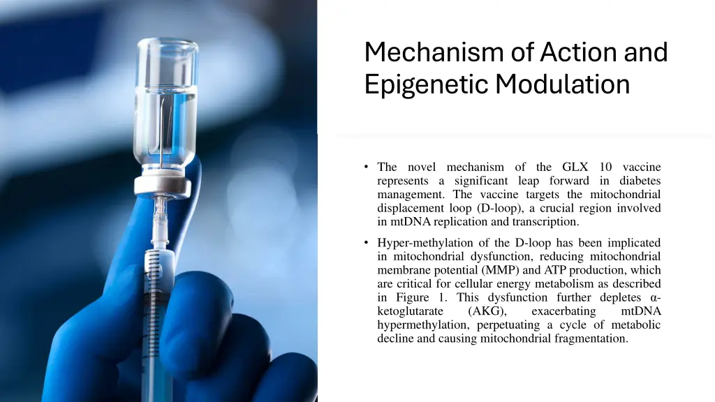 mechanism of action and epigenetic modulation