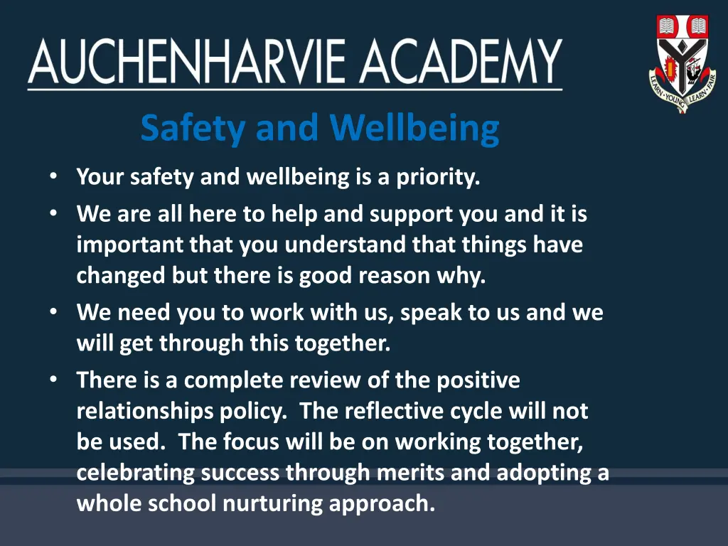 safety and wellbeing your safety and wellbeing