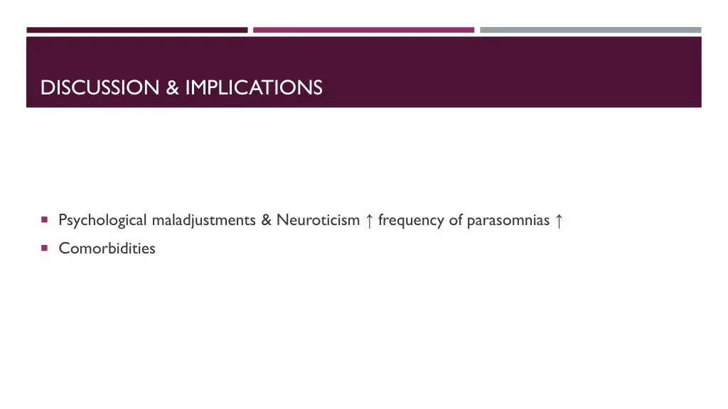 discussion implications