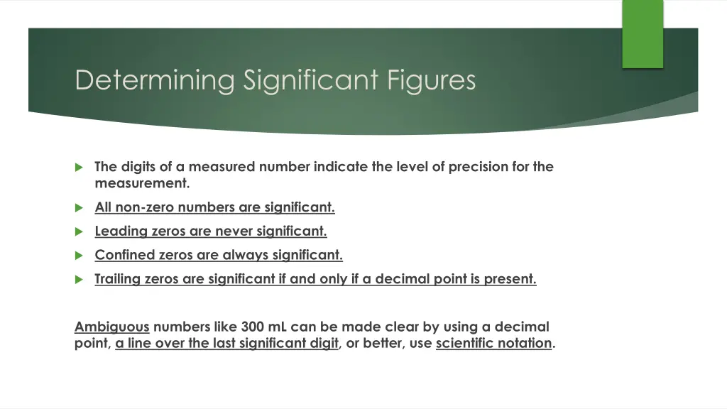 determining significant figures