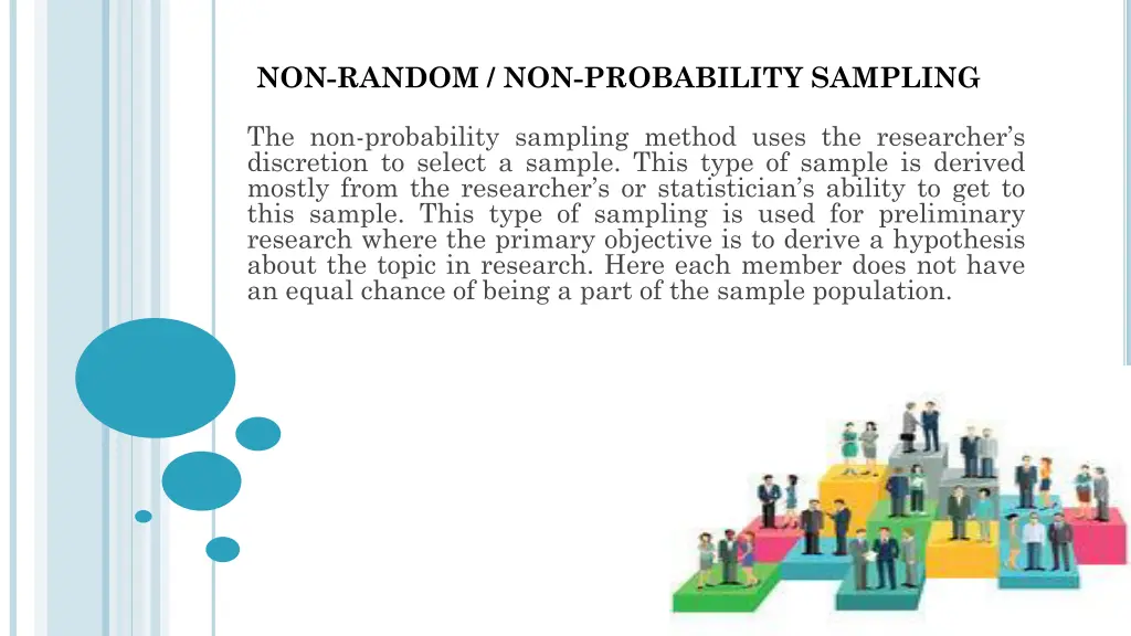non random non probability sampling