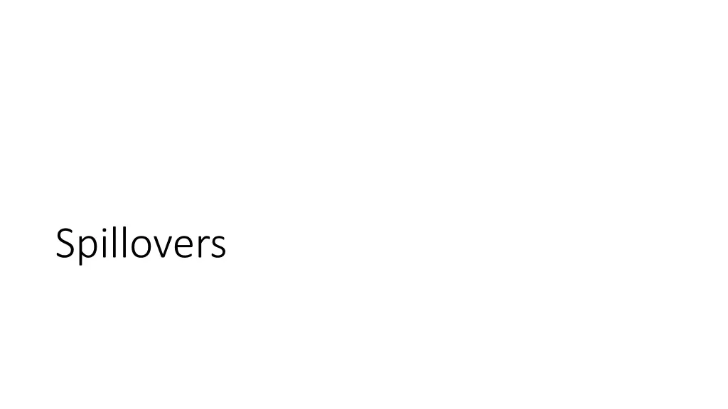 spillovers