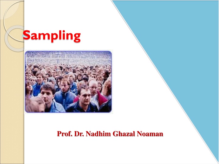 sampling