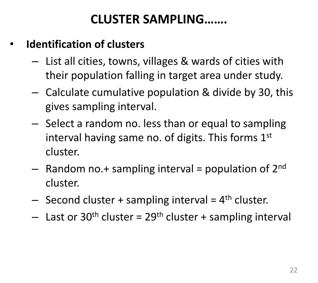 cluster sampling 2