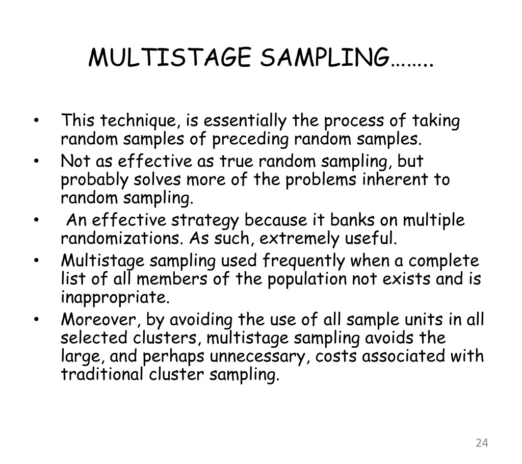 multistage sampling 1