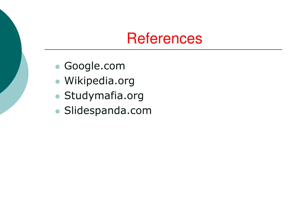 references
