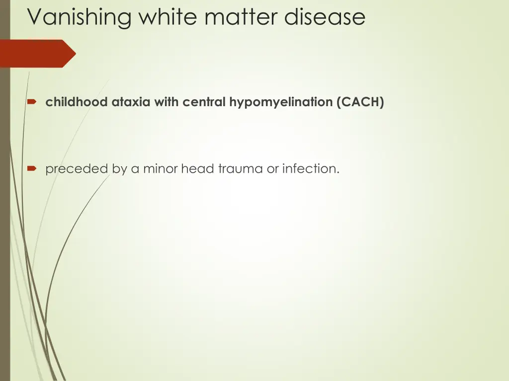 vanishing white matter disease