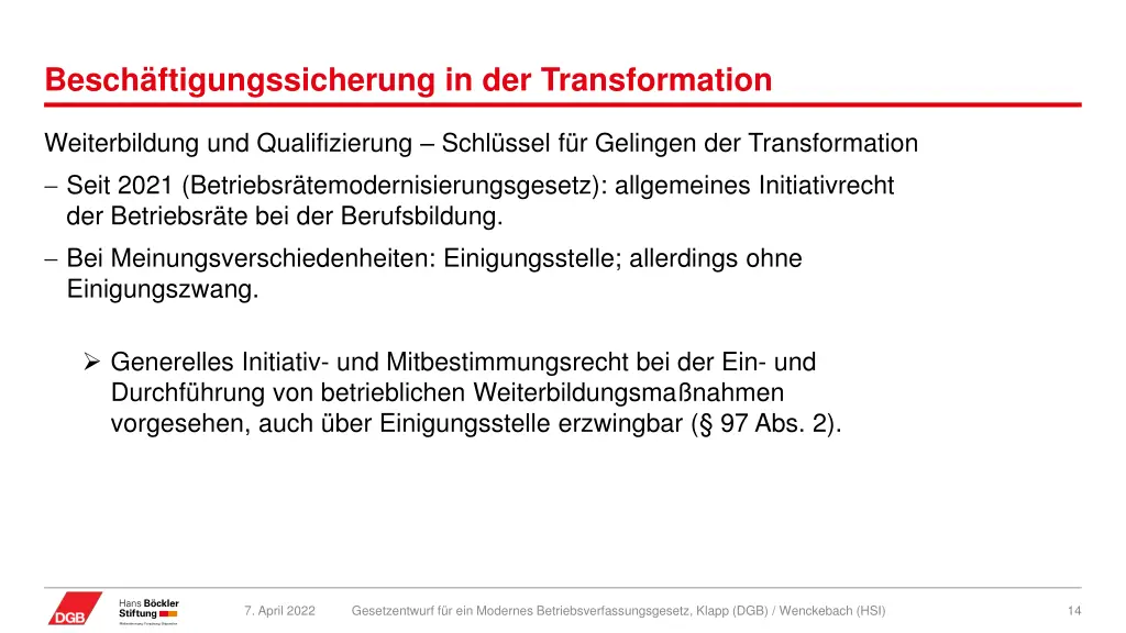 besch ftigungssicherung in der transformation 2