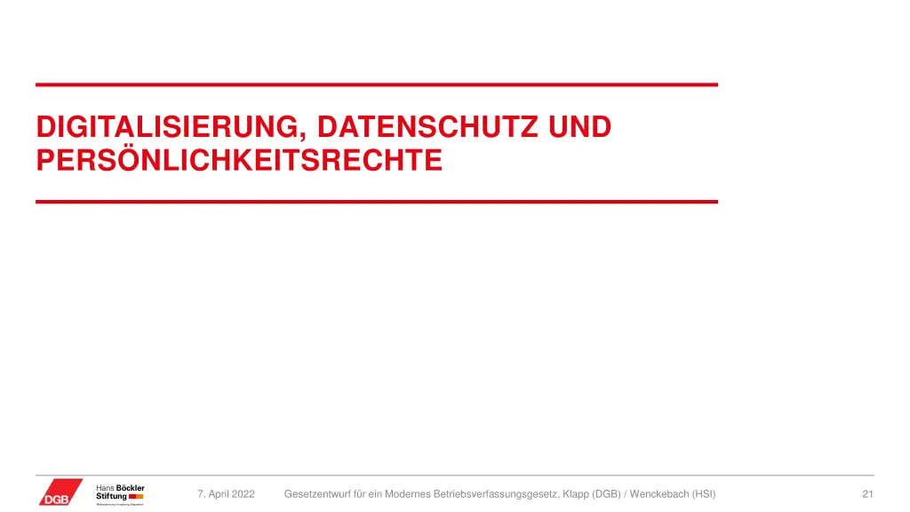 digitalisierung datenschutz und pers