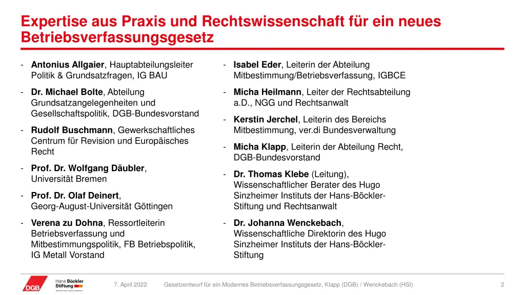 expertise aus praxis und rechtswissenschaft