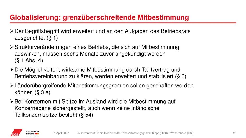 globalisierung grenz berschreitende mitbestimmung 1