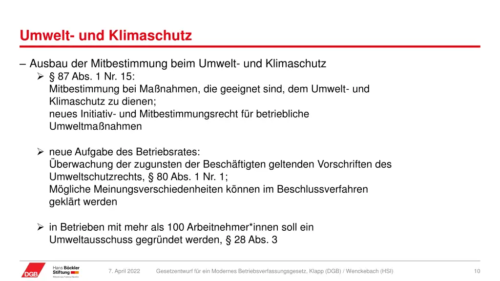 umwelt und klimaschutz 1
