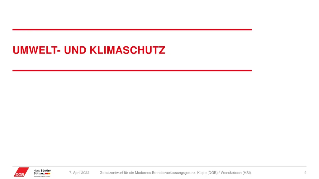 umwelt und klimaschutz