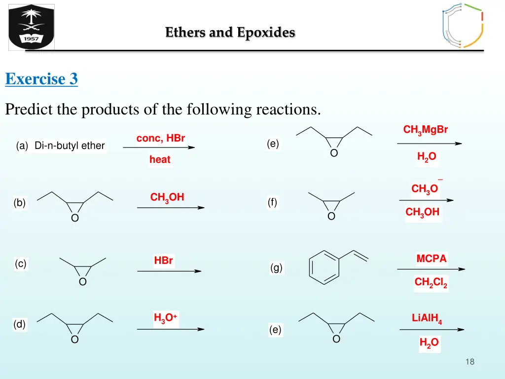 ethers and epoxides 17