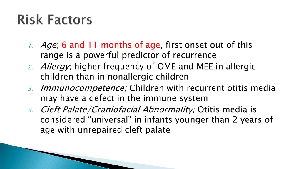 1 age 6 and 11 months of age first onset