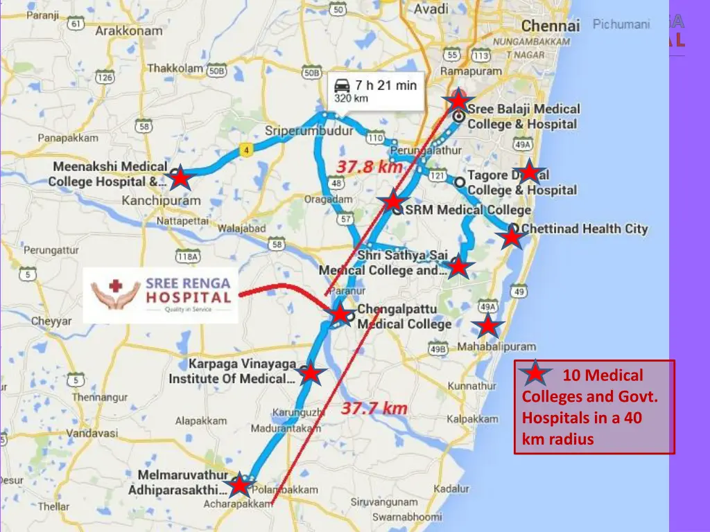 10 medical colleges and govt hospitals