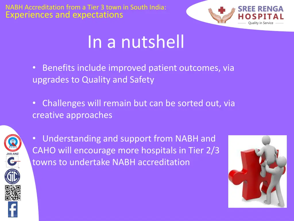nabh accreditation from a tier 3 town in south 1