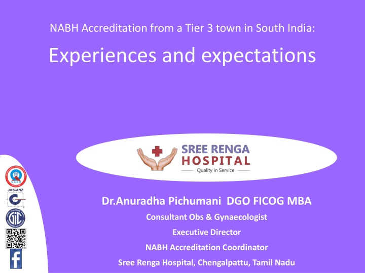nabh accreditation from a tier 3 town in south
