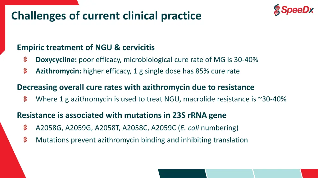 challenges of current clinical practice