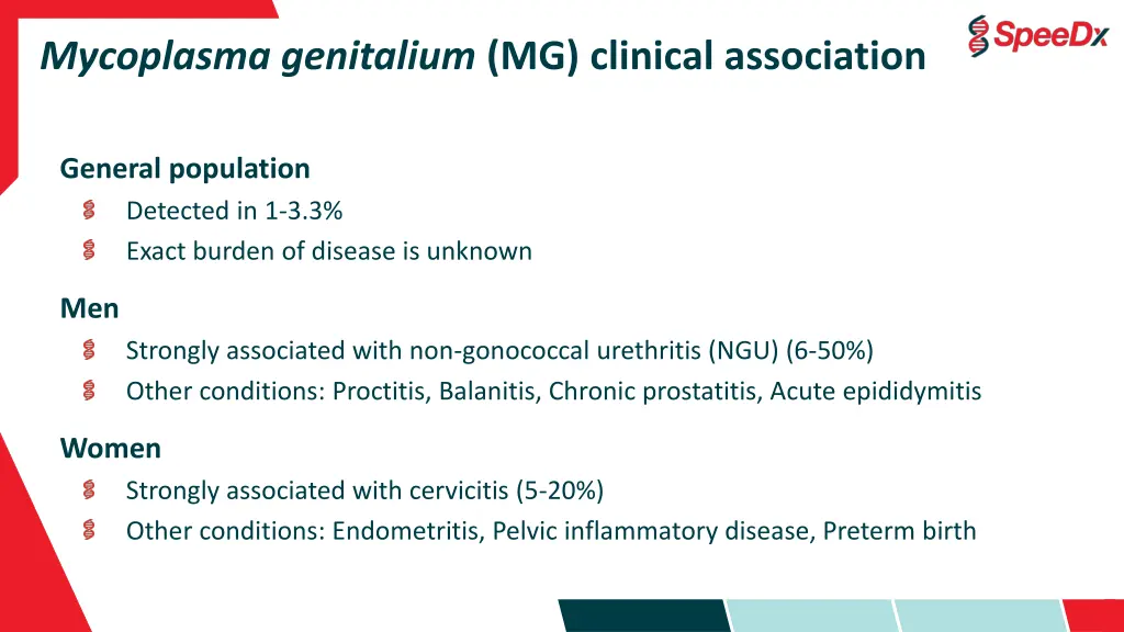 mycoplasma genitalium mg clinical association