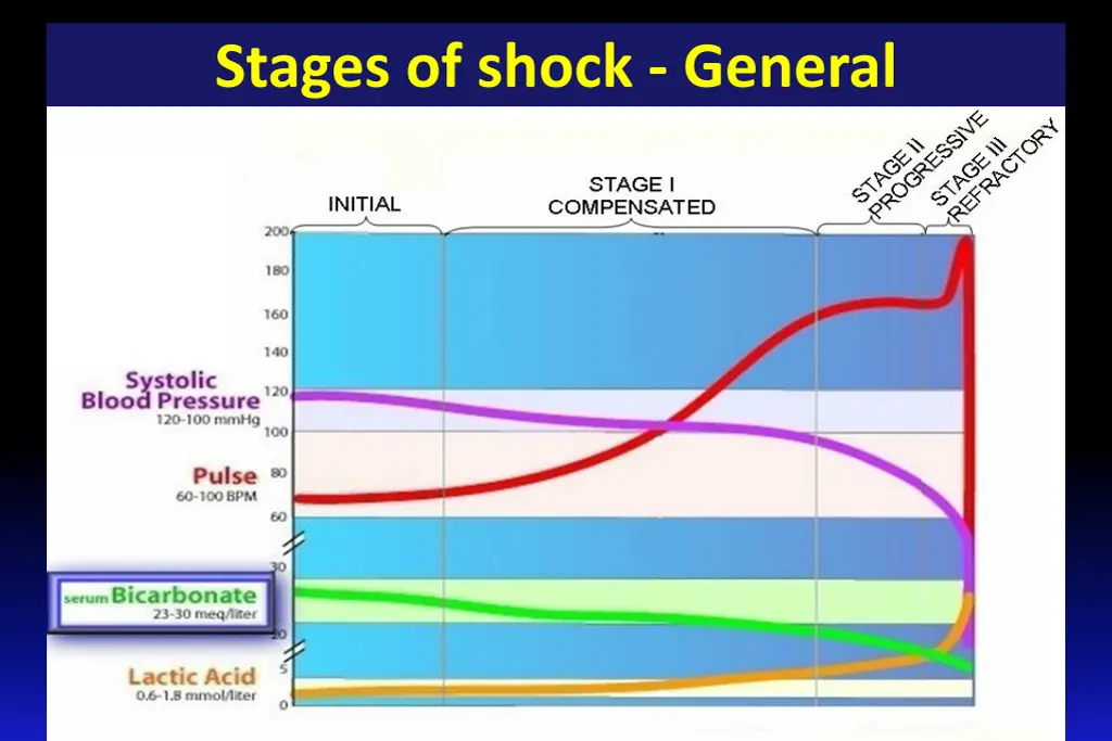 stages of shock general