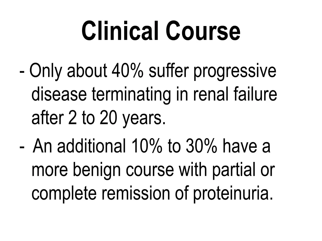 clinical course 2